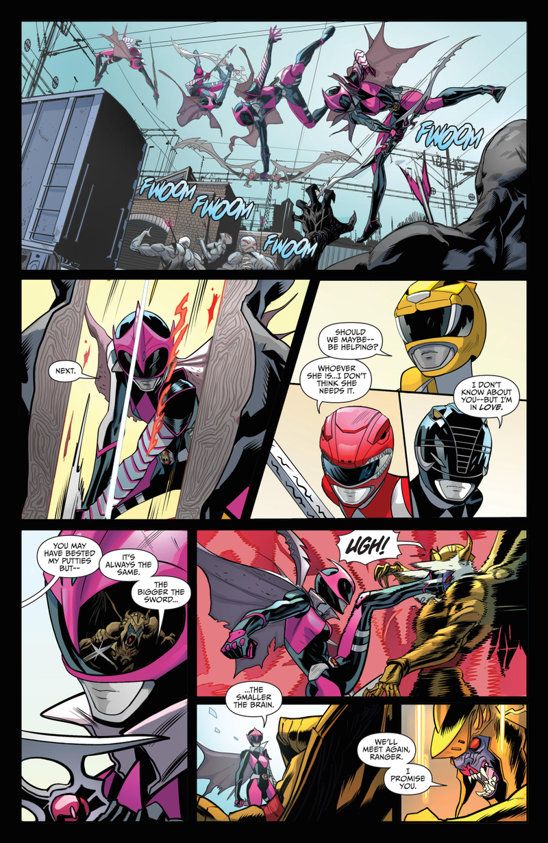 Illustration for article titled A new Pink Ranger leaps into action in this Go Go Power Rangers exclusive